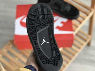 Nike Air Jordan 4 Retro Full Black Unisex foto 9
