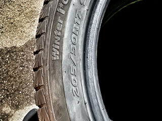 Vind 4 cauciucuri 205/50 r17, hankook, de iarna 90% foto 3