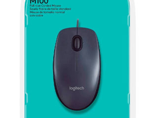 Мышь Logitech M100 новая в упаковке.