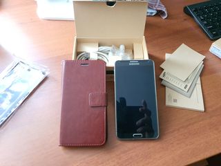 Samsung Galaxy Note 3 SM-N9005 + Защитное стекло + Чехол-книжка foto 2