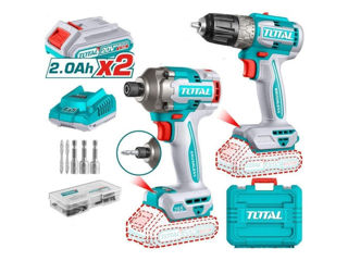 Set de scule electrice Total tools TCKLI20272 -credit-livrare foto 2