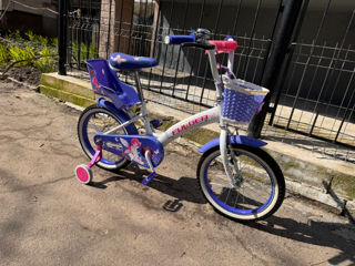 Bicicletă 4-6 ani, roți 16 inch