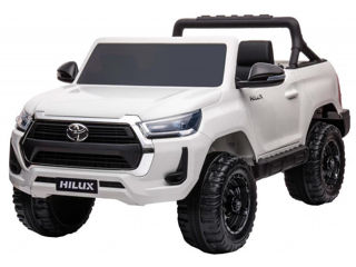 Mașină electrică pentru copii Toyota Hilux HL860 (alb/negru) / Детский электромобиль Toyota Hilux foto 2