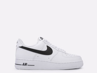 Nike air force alb cu negru foto 3