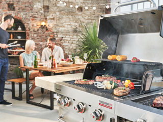 Gratar pe gaz din inox Char-Broil Professional Pro S 3, grile din fonta, sear burner, TRU-Infrared foto 0