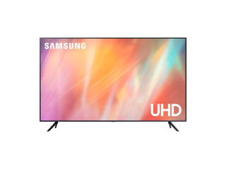 43" LED SMART TV Samsung UE43AU7100UXUA, 4K UHD 3840x2160, Tizen OS, Black фото 1