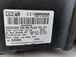 Aparat de spălat cu presiune Karcher-HD650  720MX. foto 5