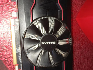 Saphire PULSE RX550 4gb 128 bit GDDR5 - неплохая, обслуженая - видеокарта. foto 2