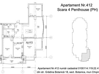 Apartament cu 4 camere, 117 m², Botanica, Chișinău foto 3