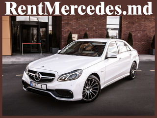 Chirie/аренда Mercedes Benz AMG E63 alb/белый (1) foto 8
