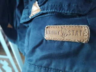 Фирменная джинсовая куртка "Nanny State" foto 2