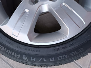 5x114,3. Оригинальные легкосплавные колеса Opel 215/60/R17. Nissan,Mitsubishi,Hyundai, Mazda, Honda. foto 9