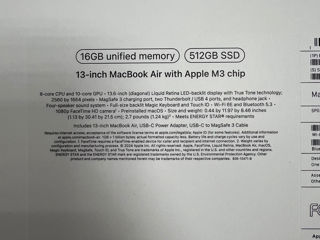 MacBook Air M3 16/512 foto 2