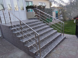 Balustrade Inox. Перила из нержавейки