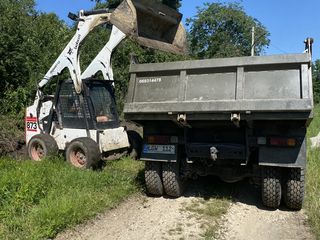 Servicii bobcat/Servicii transport,evacuarea gunoiului/вывоз мусора/глина foto 2