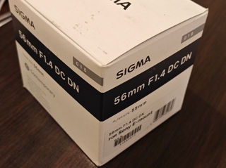 Sigma 56mm f1.4 Sony e-mount