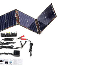 Солнечная-Панель трёх-секционная для зарядки моб.телефонов=ноутбуков и др.гаджетов=12v.аккумуляторов foto 1