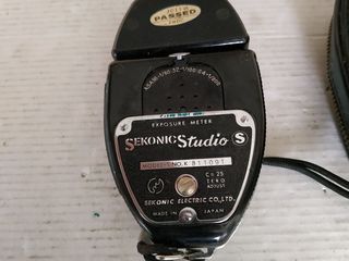 ФОТОЭКСПОНОМЕТР Sekonic Studio Deluxe Japan   Sekonic Studio Deluxe Light Meter L-28c2 from Japan foto 7