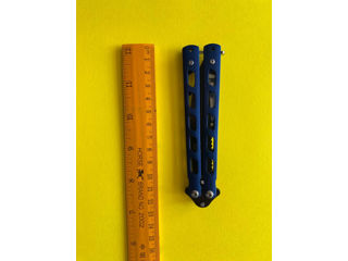 BUTTERFLY KNIT (BALISONG) Cobalt, CULOARE ALBASTRU K1004 Cuțitul fluture (balisong) Cobaltul este un foto 2