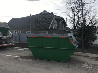 Evacuarea deseurilor de constructii / Evacurea gunoiului container 8m3 / Вывоз строительного мусора foto 8