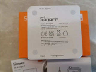 Коммутаторы Sonoff ZigBee Pro mini, switch,smoke foto 2