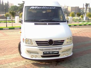 Передний бампер под покраску (стекловолокно) W901 - Mercedes Sprinter W901-W905 1995-2006 foto 2