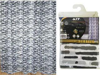 Шторка Для Душа 180X200Cm Msv Loft, Полиэстер, Разных Цветов