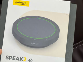 Jabra Speak2 40 - Спикерфон, полнодиапазонный 50-мм динамик и широкополосный звук