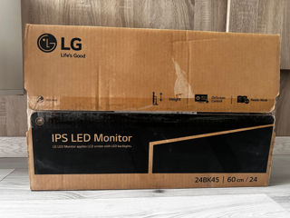 LG 24'' Full HD IPS 60Hz - stare 10/10 foto 5