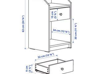 Mobilă modernă și calitativă în dormitor IKEA foto 7