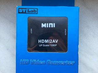 HDMI to AV RCA - Convertor 1080p - Full HD