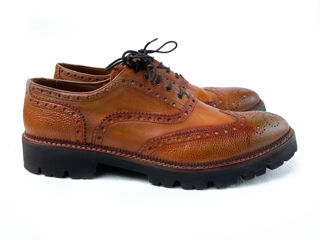 Baldinini Almond Brogue Derby. Размер 45. Оригинал. Состояние новых. foto 4