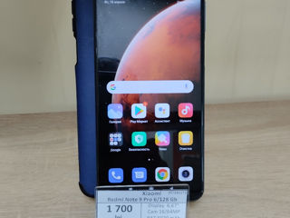 Xiaomi Redmi Note 9 Pro 6/128Gb  1700 lei