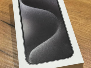 Iphone 15 pro Black Titanium 128gb. Новый, запечатанный.