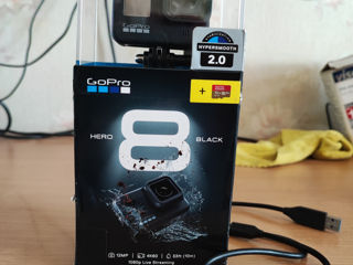 GoPro Hero 8 Black Состояние 8 из 10 В основном работает отлично 2 аккумулятора + зарядка foto 6
