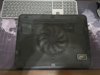 DeepCool Laptop cooler pad N17 14' охлаждающая foto 1