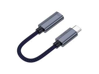 Cablu adaptor HOCO UA29A tip C mascul la iPhone femela (L=0,15 m)