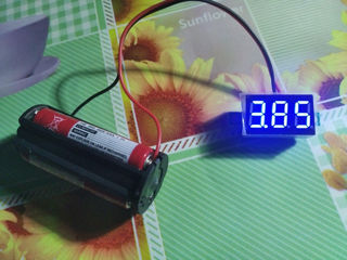 Voltmetr-12-24v.(4.5v-30v)Измеритель-цифровой=LED=Индикатор= foto 6