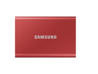 Samsung Portable SSD T7 1TB Red  - всего 2559 леев!