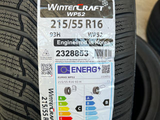 215/55 R16 Kumho Wintercraft WP52/ Монтаж, доставка, livrare foto 2