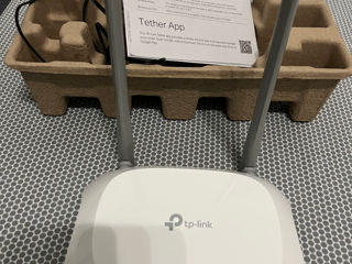 Wi-Fi Router TP-Link TL-WR840N White uzat / Б/У foto 2