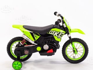 Bike electric oranj ( motocicleta pentru copii ) foto 5