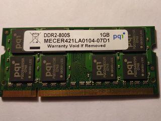 Оперативная память PQI DDR2 800 Sodimm 1Gb foto 2