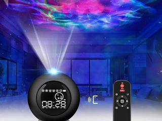 LED Star Projector with Timer Alarm Clock foto 1