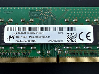 Ram 16gb SoDim DDR 4 8gbx2 2666 ghz pentru notebook, laptop foto 3