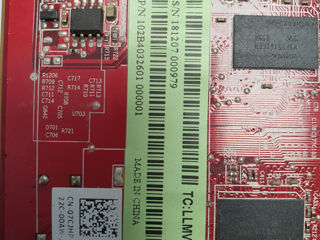 ATI radeon 2260 ATI-102-B40306(B) 256MB PCIe x16 Vid Card foto 2