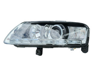 Far / Фара stinga Audi A6 C6 Facelift xenon cu led 2009-2011 foto 3