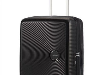 Valiza american tourister spinner soundbox, 67 cm, negru