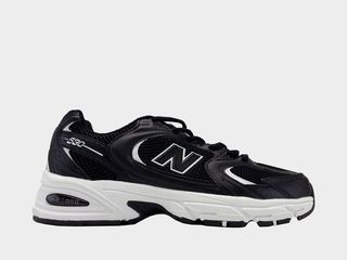 new balance 530 black and white