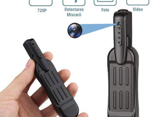 Camera Video Techstar SpyPen, 720P, Audio Video, MicroSD, Forma Pix, Detectare Miscare, 62 Unghi F foto 2